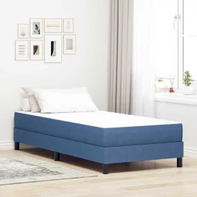 Ágy Matrac matracmal Kék 90 x 200 cm szövet