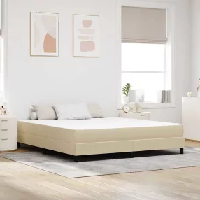 vidaXL Ágy Matrac matracmal Zsálya 180 x 200 cm szövet