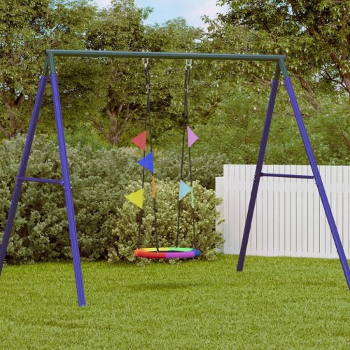 Zsúfolt Hinta Zászlókkal Több színben Ø 60 cm 100 kg Oxford Szövet