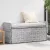 Tárolópad párnával Fehér Mosás 110 x 40 x 50 cm Rattan