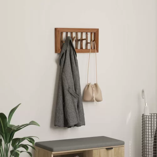 Fogas Barna 50 x 11 x 25 cm Tömör Mahagóni Fa