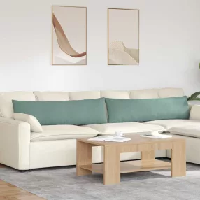   Kanapé párnák 2 pcs Tengeri Zöld 145 x 40 cm Bársonyos szövet