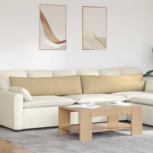 Kanapé párnák 2 pcs Szürke zöld 145 x 40 cm Bársonyos szövet