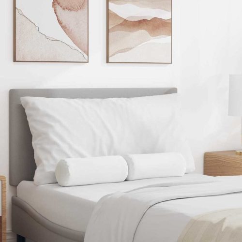 Hengerpárnák 2 pcs Fehér Ø 15 x 40 cm szövet