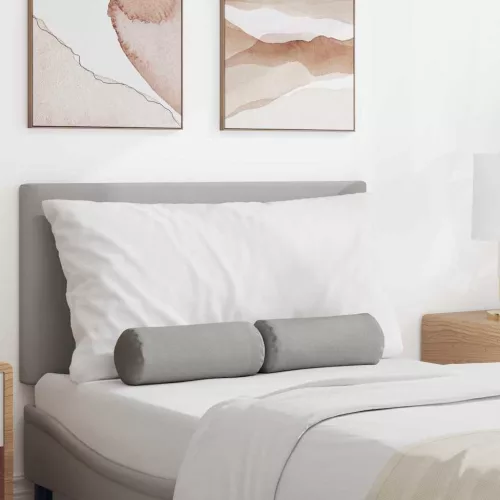 Hengerpárnák 2 pcs Felhőszürke Ø 15 x 40 cm szövet