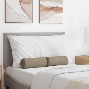   Hengerpárnák 2 pcs Tópszínű Ø 15 x 40 cm Mikroszálas Szövet