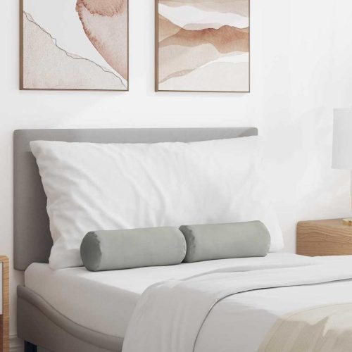 Hengerpárnák 2 pcs Világosszürke Ø 15 x 40 cm