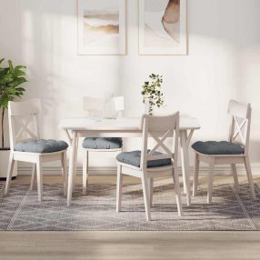 Ülőpárnák 4 pcs Világosszürke 45 x 45 x 12 cm szövet