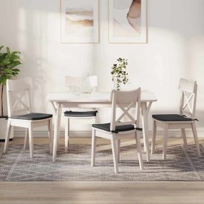   Ülőpárnák 4 pcs Sötétszürke 40 x 40 x 3 cm Bársonyos szövet