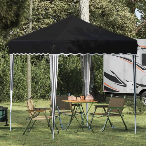 vidaXL Parti sátor Antracit 195 x 195 x 245 cm Oxford Szövet