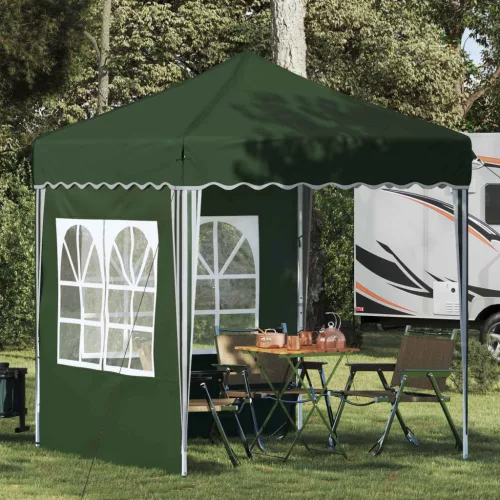 vidaXL Parti sátor Zöld 195 x 195 x 245 cm Oxford Szövet