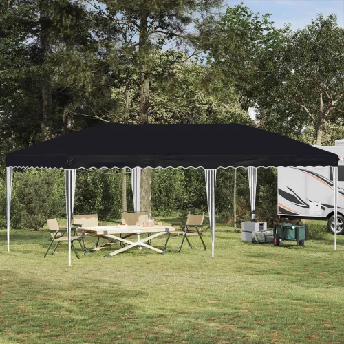 vidaXL Parti sátor 575 x 290 x 245 cm Antracitszürke