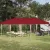 vidaXL Parti sátor 575 x 290 x 245 cm Burgundi