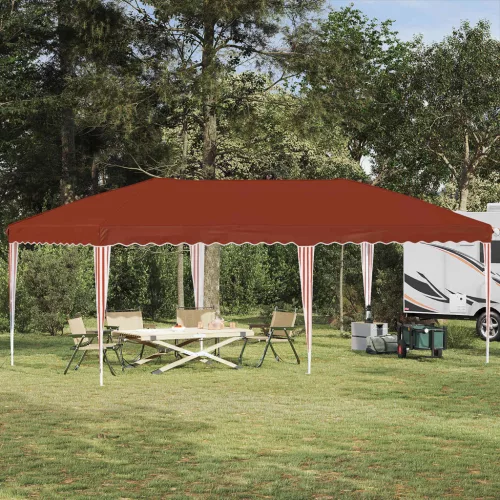 vidaXL Parti sátor 575 x 290 x 245 cm Terrakotta