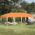 vidaXL Parti sátor 575 x 290 x 245 cm Narancssárga