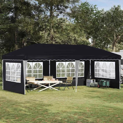 vidaXL Parti sátor 575 x 289 x 245 cm Antracitszürke