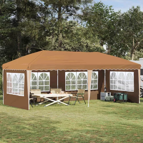 vidaXL Parti sátor 575 x 289 x 245 cm Bézs