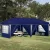 vidaXL Parti sátor 575 x 288 x 245 cm Kék 210D Oxford ezüst bevonattal