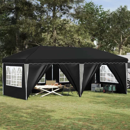 vidaXL Parti sátor 575 x 288 x 245 cm Antracitszürke