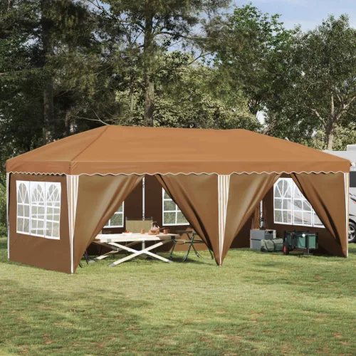 vidaXL Parti sátor 575 x 288 x 245 cm Bézs