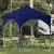 vidaXL Parti sátor 194 x 194 x 245 cm Kék 210D Oxford ezüst bevonattal