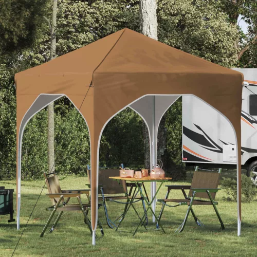 vidaXL Parti sátor 194 x 194 x 245 cm Bézs