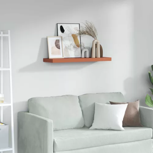 Falpolc Falra szerelhető Piros 90 x 23,5 x 4 cm Faanyag