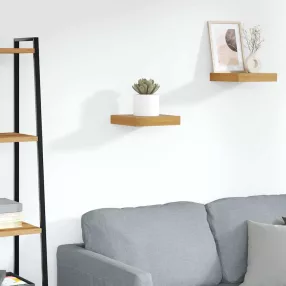 Falpolc Falra szerelhető Barna 23 x 23,5 x 4 cm Faanyag