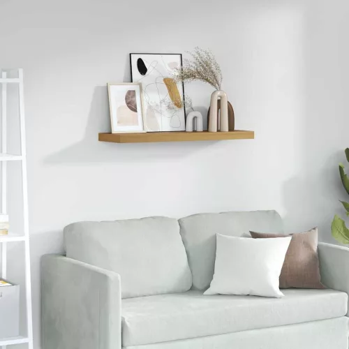 Falpolc Falra szerelhető Barna 80 x 23,5 x 4 cm Faanyag