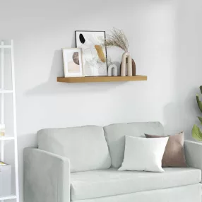 Falpolc Falra szerelhető Barna 90 x 23,5 x 4 cm Faanyag