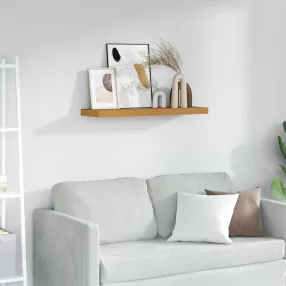 Falpolc Falra szerelhető Bézs 80 x 23,5 x 4 cm Faanyag