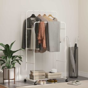 Ruhafogó Egyszínű Fehér 80 x 53 x 156 cm