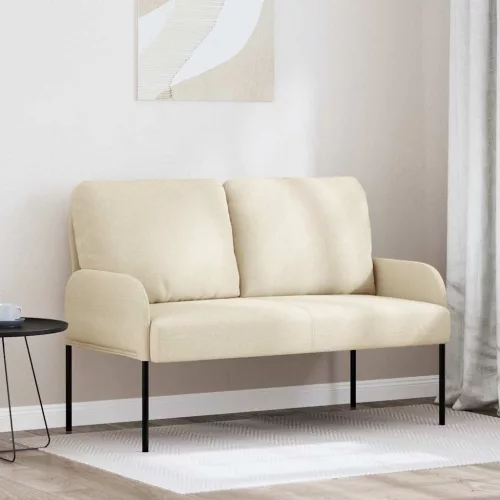 Kanapék párnával 110cm Krém Furnér