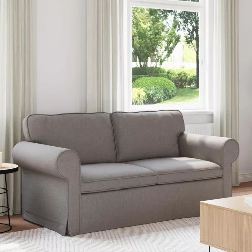 vidaXL Kanapé Tópszínű 175 x 82 x 80 cm szövet