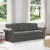 vidaXL Kanapé Sötétszürke 215 x 82 x 80 cm szövet