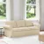 vidaXL Kanapé Krém 215 x 82 x 80 cm szövet