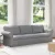 vidaXL Kanapé Világosszürke 245 x 82 x 80 cm szövet