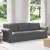 vidaXL Kanapé Sötétszürke 245 x 82 x 80 cm szövet