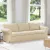 vidaXL Kanapé Krém 245 x 82 x 80 cm szövet