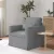 vidaXL Kanapé Világosszürke 78 x 78 x 80 cm szövet