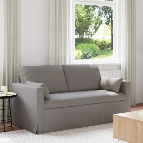 vidaXL Kanapé Tópszínű 158 x 78 x 80 cm szövet