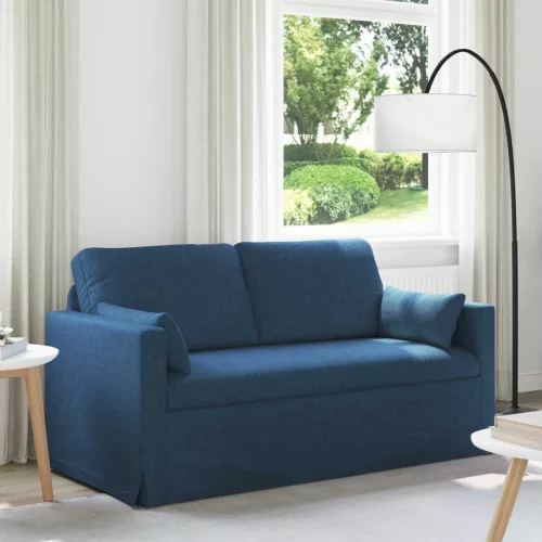 vidaXL Kanapé Kék 158 x 78 x 80 cm szövet