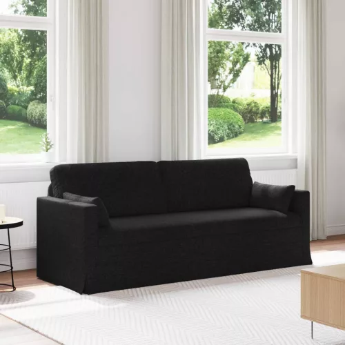 Kanapé Fekete 198 x 78 x 80 cm szövet