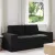 vidaXL Kanapé Fekete 182 x 80 x 82 cm szövet
