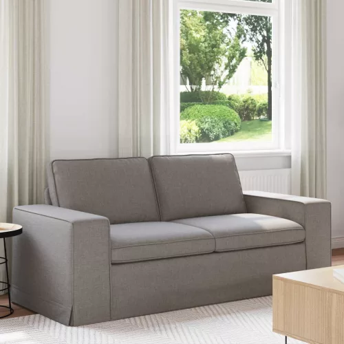 vidaXL Kanapé Tópszínű 182 x 80 x 82 cm szövet