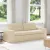 vidaXL Kanapé Krém 222 x 80 x 82 cm szövet