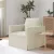 vidaXL Kanapé Krém 78 x 78 x 80 cm Bársony