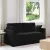 vidaXL Kanapé Fekete 158 x 78 x 80 cm Bársony