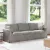 vidaXL Kanapé Világosszürke 228 x 78 x 80 cm Bársony