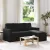 Kanapé Fekete 178 x 134 x 80 cm Bársony